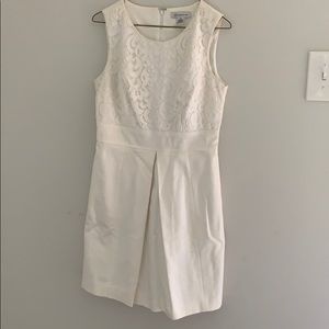 White Liz Claiborne size 4 dress